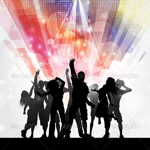 Party People Background by kjpargeter | GraphicRiver