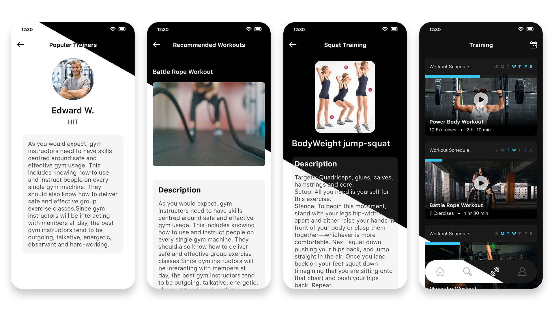 Fitness App - Fitness Trainer | Daily Fitness Workout app - Flutter ...
