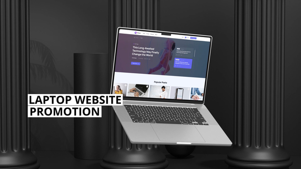Abstract Website Promo