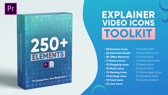 Explainer Video Icons Toolkit