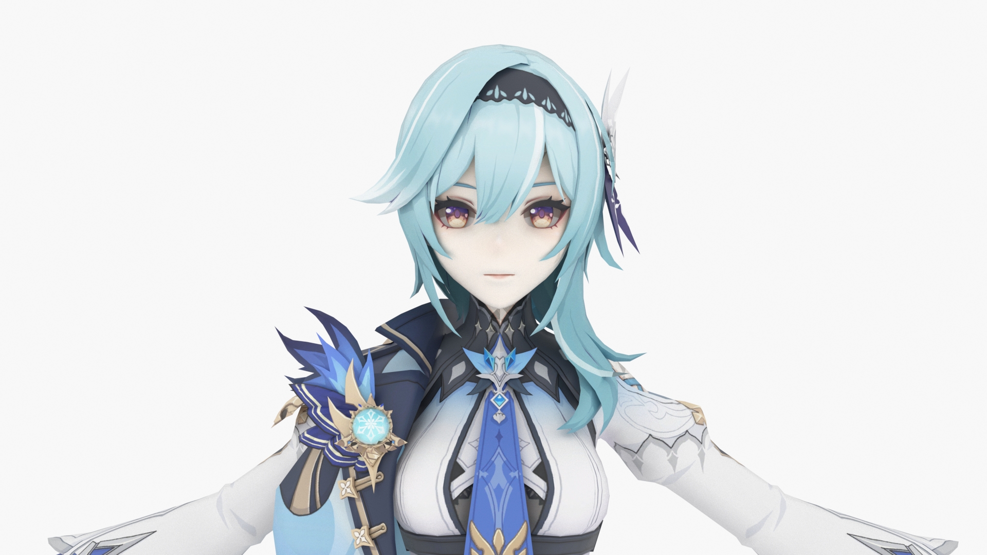 Eula Genshin Impact by XPoint 3DOcean