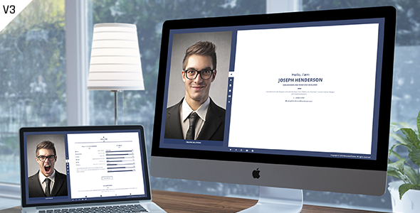 Special Henderson - Responsive vCard Template