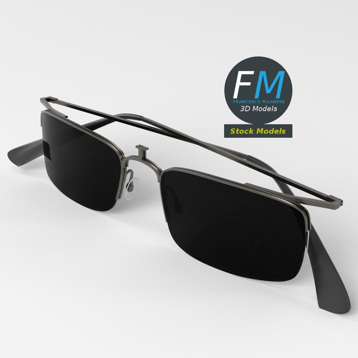 Sunglasses clipon by 3DOcean