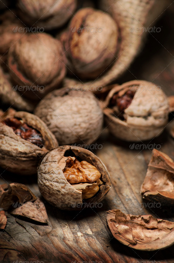 Walnuts Stock Photo by hitdelight | PhotoDune