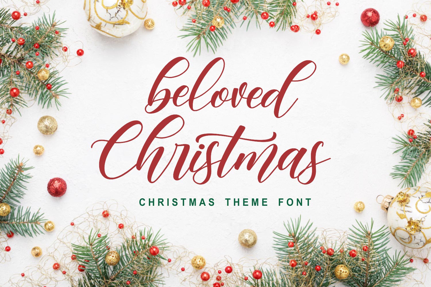 Beloved Christmas, Fonts | GraphicRiver