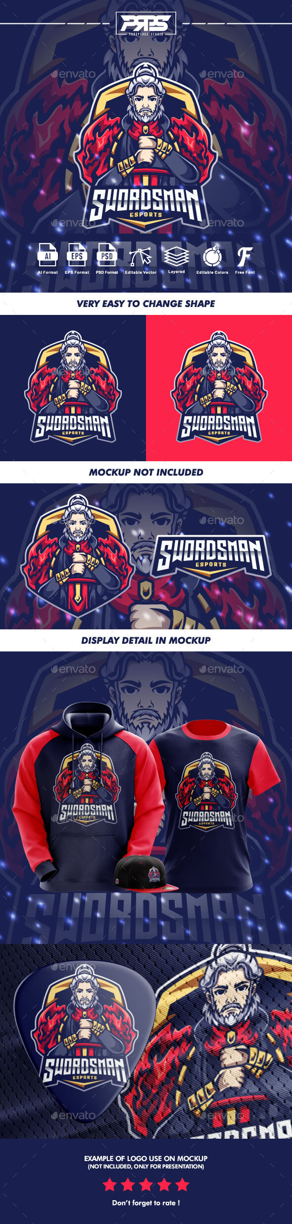 Swordsman Esport Logo