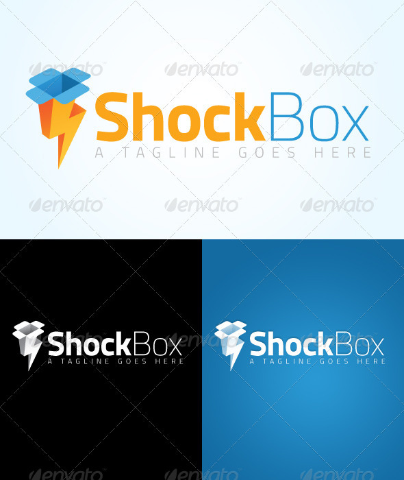 Lightning Box - Symbols Logo Templates