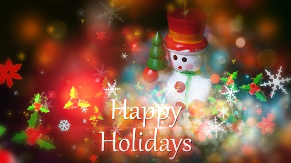 Holidays Intro - VideoHive 3363124