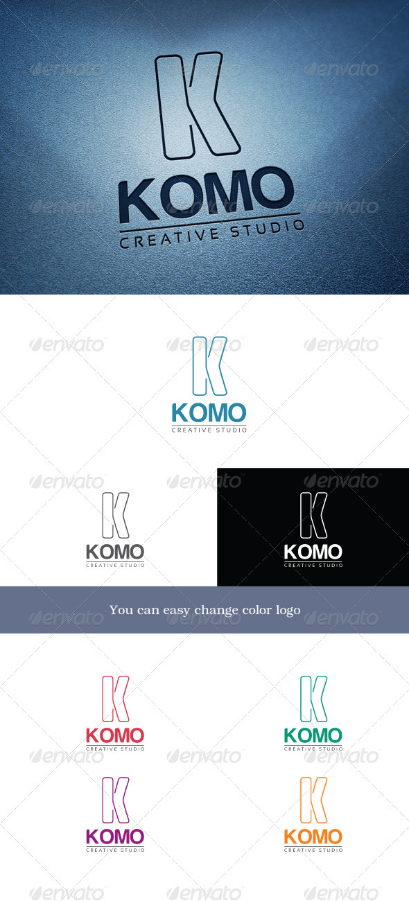 Komo - Letters Logo Templates
