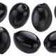 Black olives collection isolated on white background - PhotoDune Item for Sale