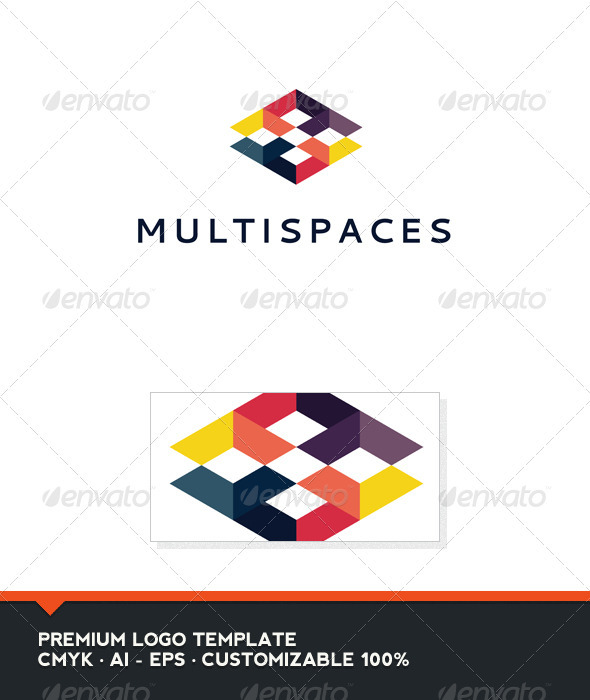 Multispaces Logo Template - Abstract Logo Templates