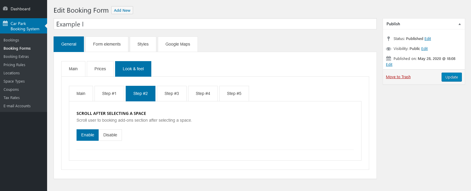 Car Park Booking System for WordPress by QuanticaLabs CodeCanyon