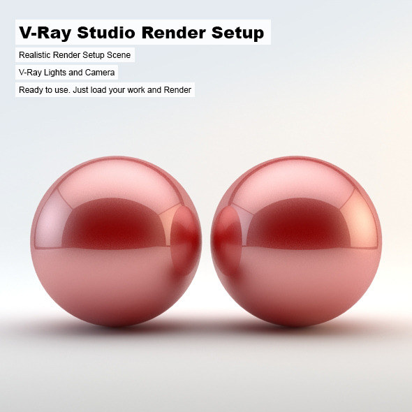 V-Ray Studio Render - 3Docean 3364011