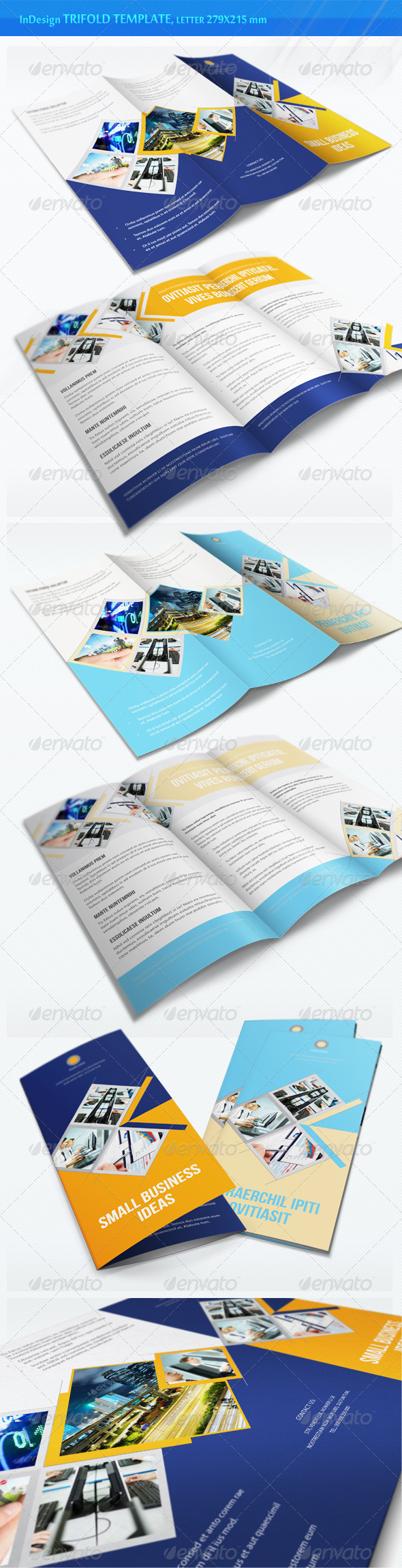 Business Trifold Brochure - v5 - Corporate Brochures