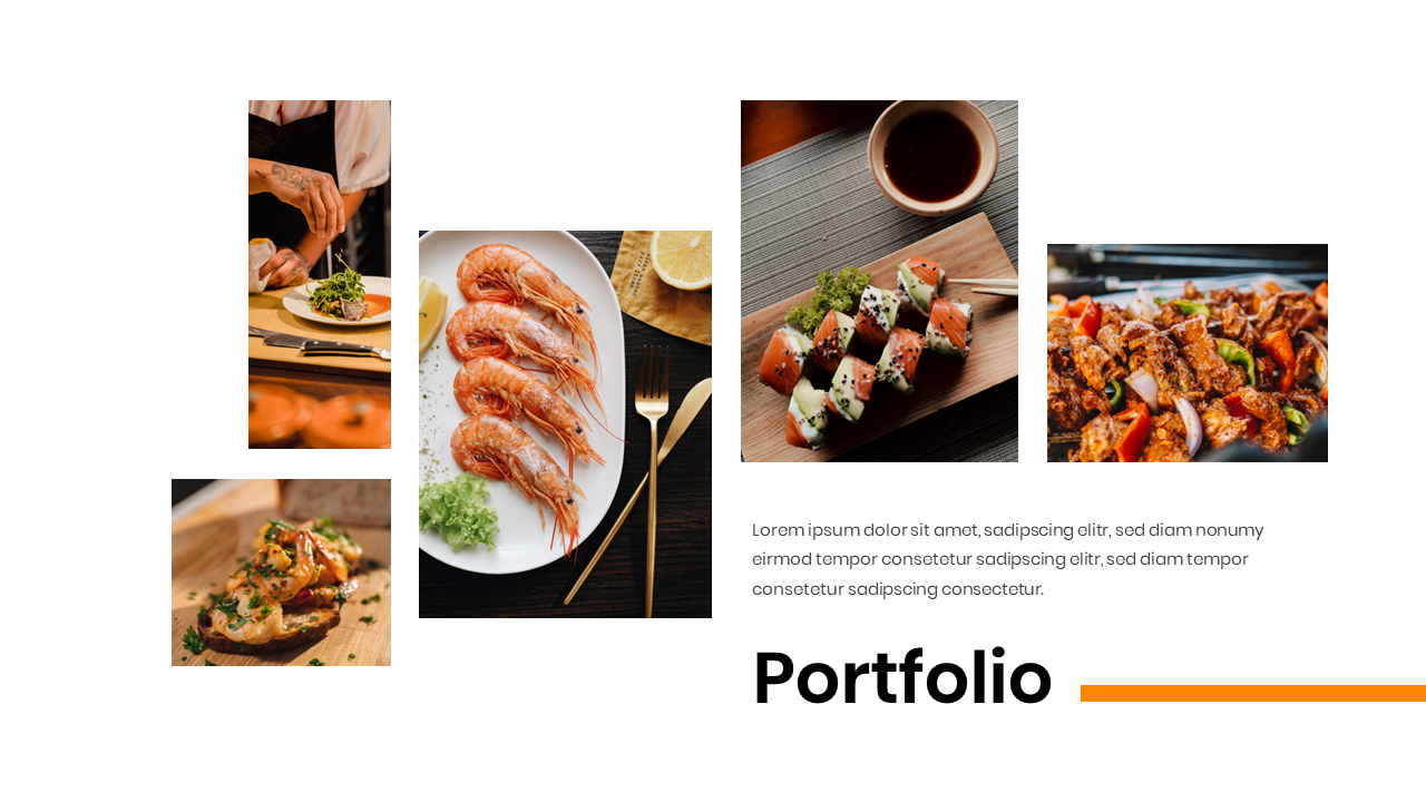 Culinary – Food Restaurant PowerPoint Template, Presentation Templates