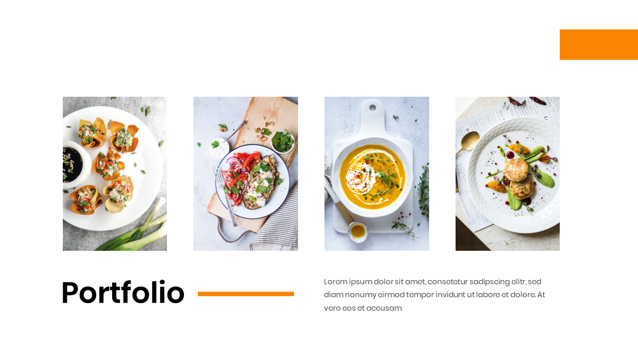 Culinary – Food Restaurant PowerPoint Template, Presentation Templates