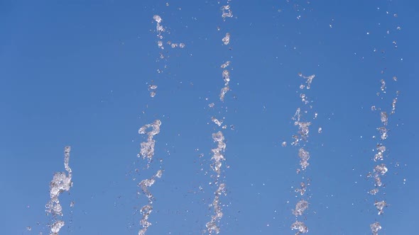 Jumping Water Splashes