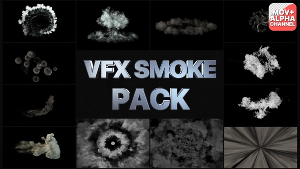 VFX Smoke Effects | Motion Graphics Pack
