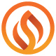 Letter S Fire Supreme Logo