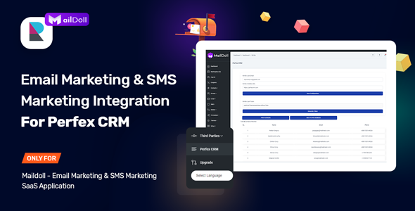 Email Marketing & SMS Marketing Integration For Perfex CRM