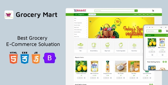Grocery Mart E-Commerce Solution