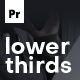 Minimal Lower Thirds for Premiere Pro - VideoHive Item for Sale