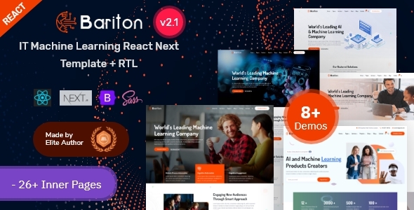 Wonderful Bariton - IT Machine Learning React Next Template