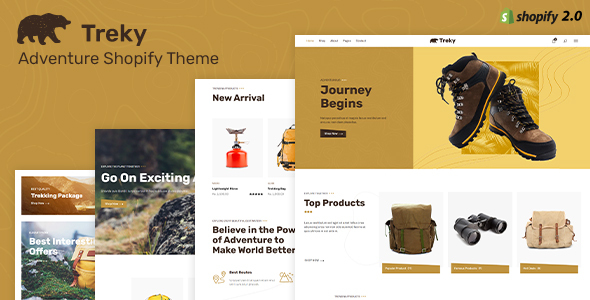 Treky – Trekking & Adventure Store Shopify Theme