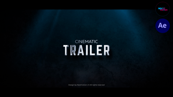 Cinematic Trailer Title alt