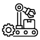30 Digitalization and Industry Outline Icons Set