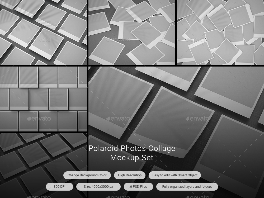 Polaroid Scrapbook Video Collage Template, Video Displays ft. collage &  grunge - Envato Elements