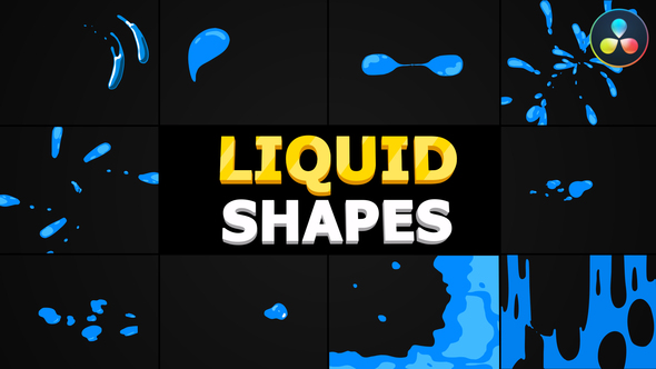 Liquid Shapes | DaVinci Resolve
