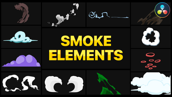 Smoke Elements Pack | DaVinci Resolve