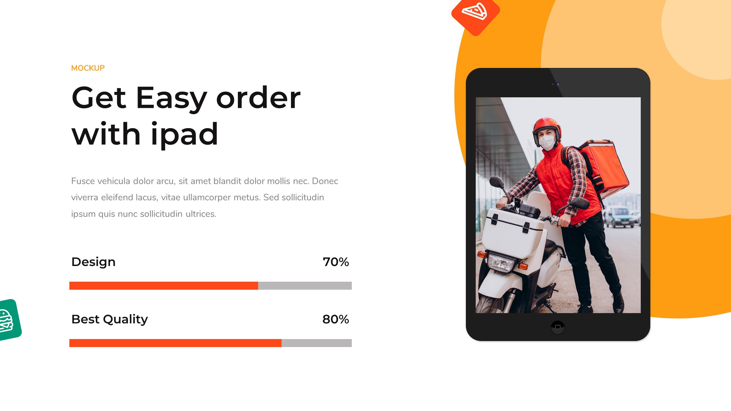 GASSFOOD - Food Delivery Powerpoint Template, Presentation Templates