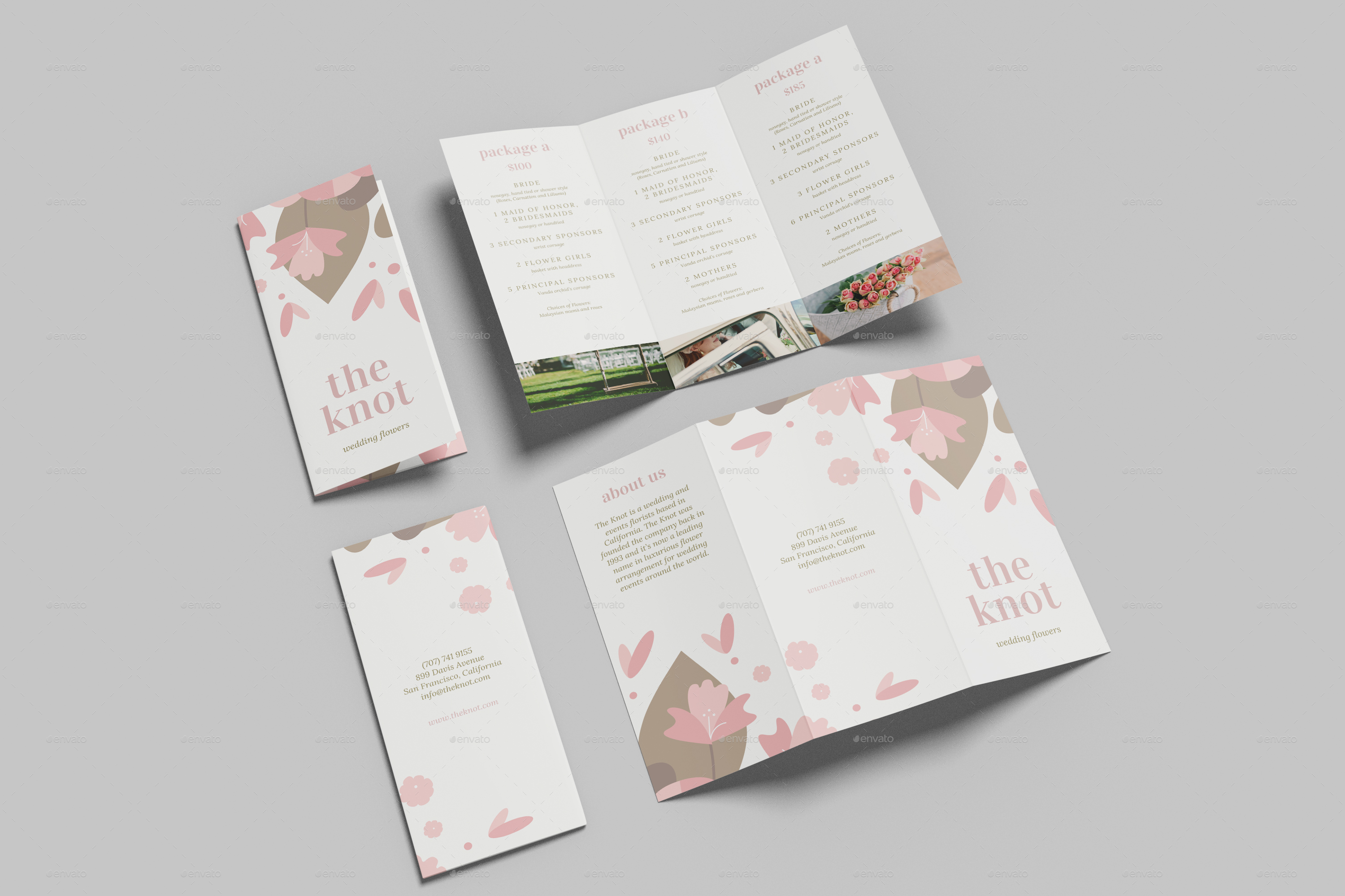 Trifold Brochure Mockup, Graphics | GraphicRiver