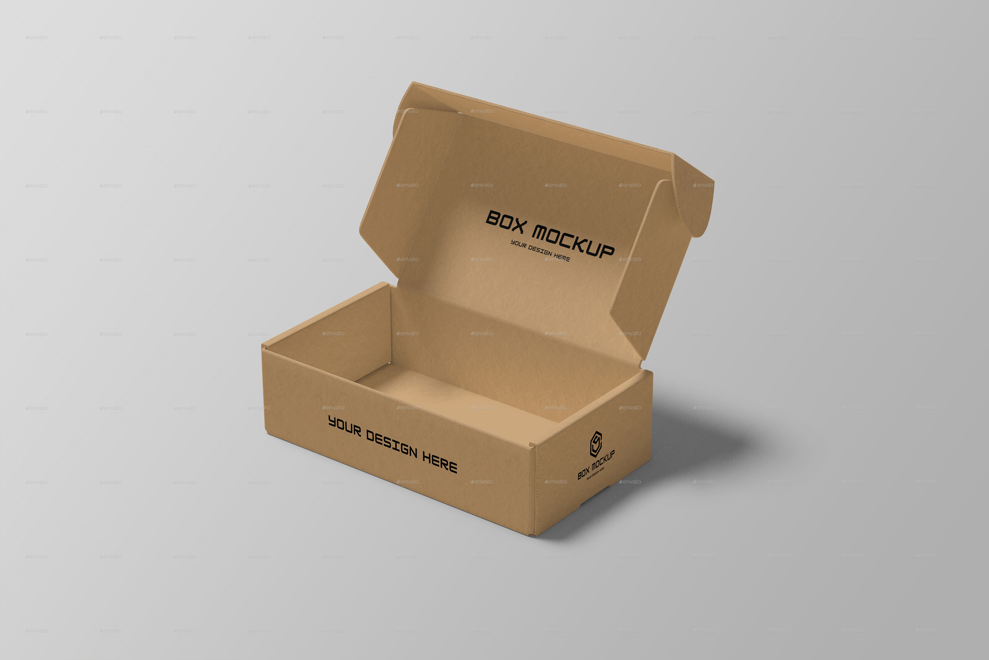 Box Mockup, Graphics 