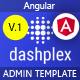 Dashplex - Angular Admin & Dashboard Template