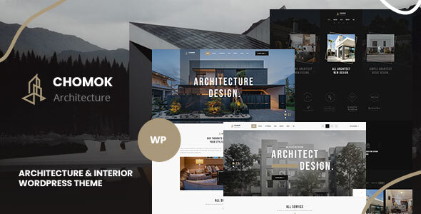 Chomok – Modern Architecture & Interior WordPress Theme