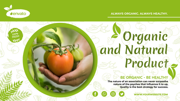 Organic Food Promo