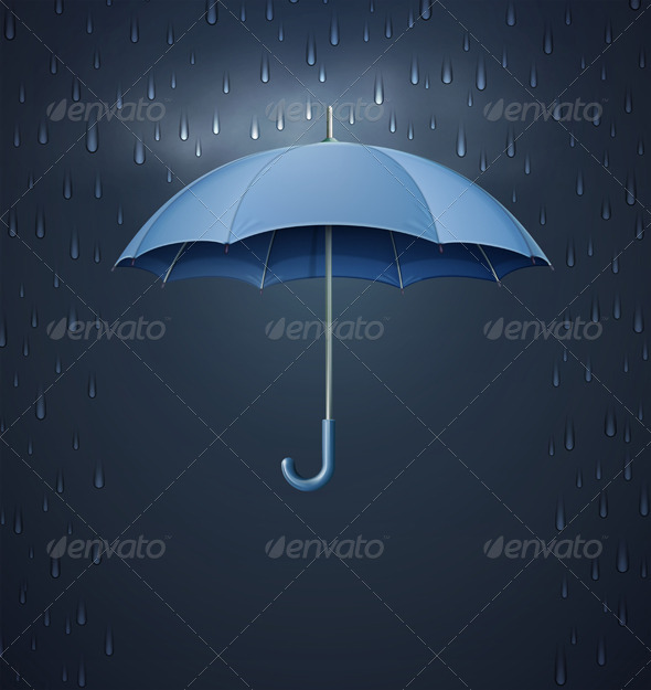 Opened umbrella - Seasons/Holidays Conceptual