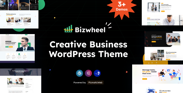 Bizwheel – Creative Business WordPress Theme