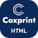 Coxprint - Printing Agency HTML Template