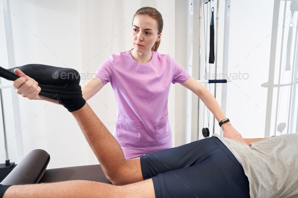 Physical Therapy Physiotherapy Equipment Stock Photo - Image of