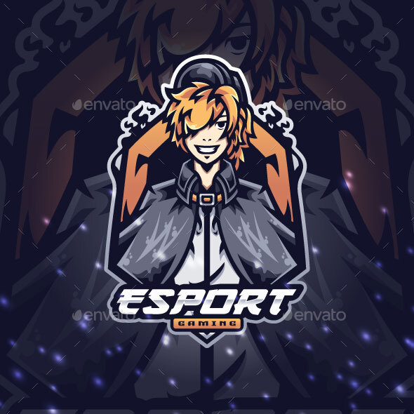 Cool Boy Esport Logo, Logo Templates GraphicRiver