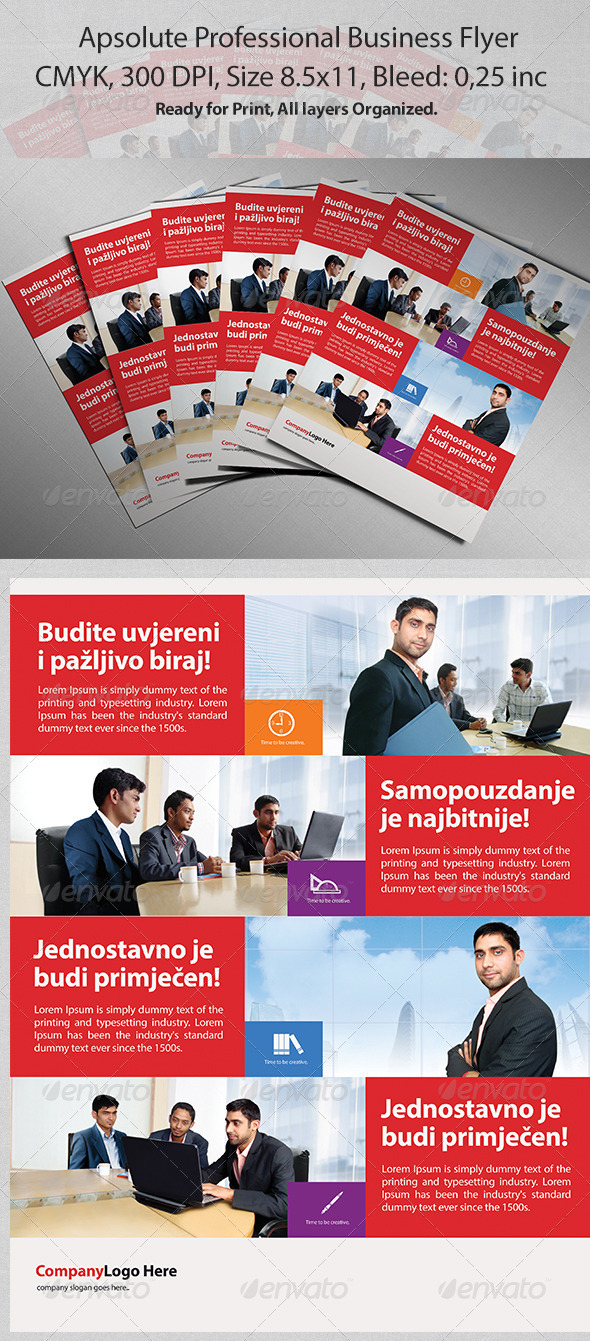 Apsolute Professional Business Flyer - Corporate Flyers