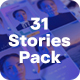 31 Modern Instagram Stories For Every Day - VideoHive Item for Sale