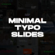 Minimal Typography Slides - VideoHive Item for Sale