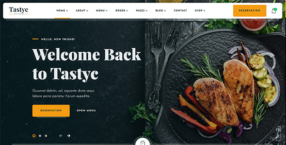 Tastyc - Restaurant WordPress Theme by bslthemes | ThemeForest