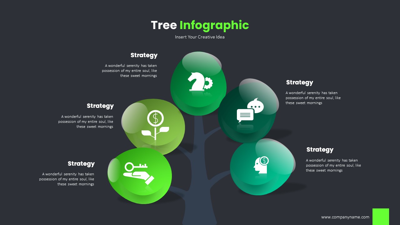 Tree Infographic PowerPoint, Presentation Templates | GraphicRiver