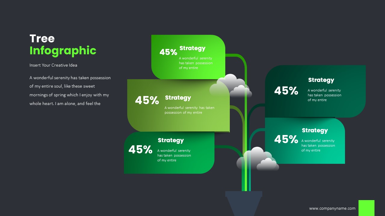 Tree Infographic PowerPoint, Presentation Templates | GraphicRiver